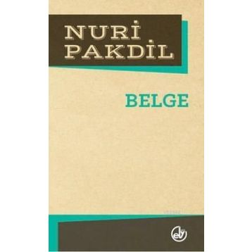 Belge - Nuri Pakdil