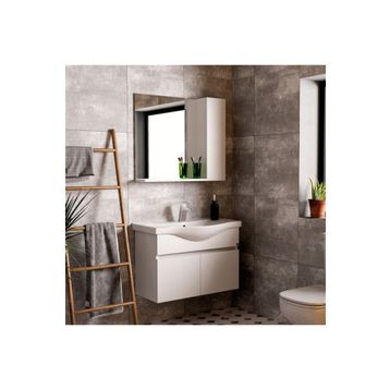 Belinza Beyaz 65 cm Viva Banyo Dolabı Takımı