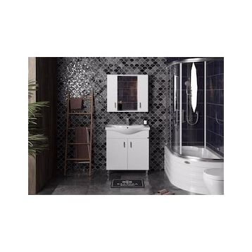 Belinza Eva 65 cm Banyo Dolabı Takımı