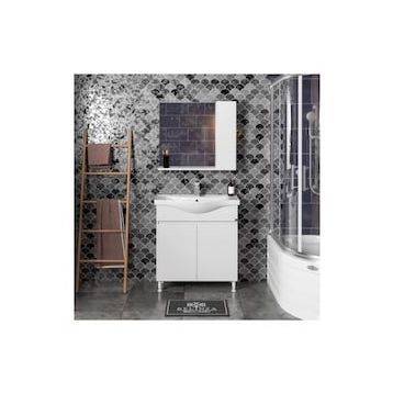 Belinza Eva 80 cm Banyo Dolabı Takımı