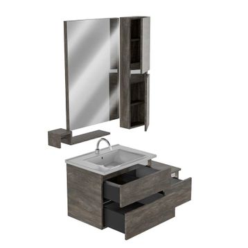 Belinza Steps 105 cm Banyo Dolabı Takımı