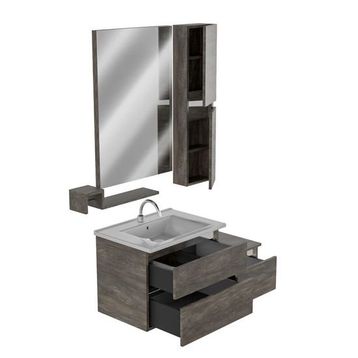 Belinza Steps 105 cm Banyo Dolabı Takımı