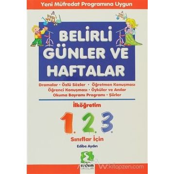 BELIRLI GÜNLER VE HAFTALAR - GENEL