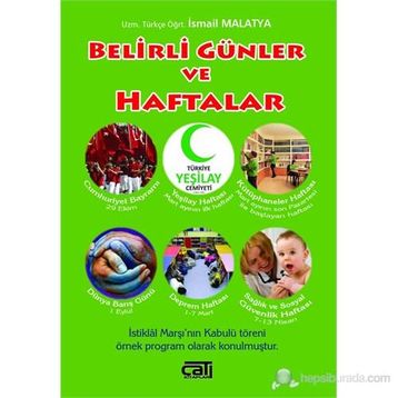 BELIRLI GÜNLER VE HAFTALAR - GENEL