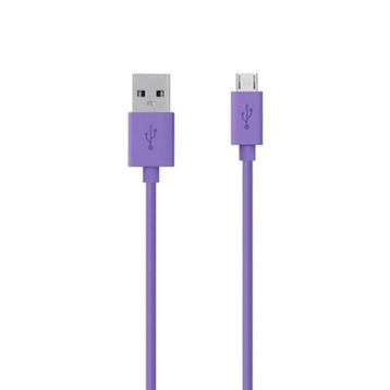 Belkin 2 mt Mor Micro Data Hızlı USB Şarj Kablosu