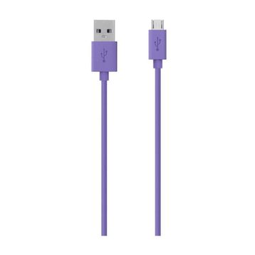 Belkin 2 mt Mor Micro Data Hızlı USB Şarj Kablosu