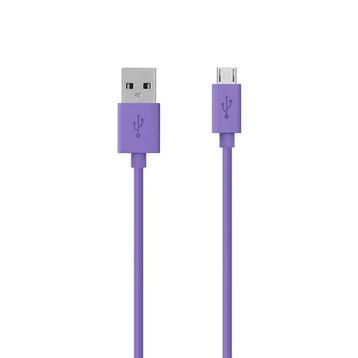 Belkin 2 mt Mor Micro Data Hızlı USB Şarj Kablosu