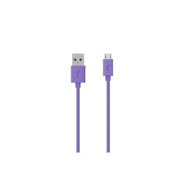 Belkin 2 mt Mor Micro Data Hızlı USB Şarj Kablosu