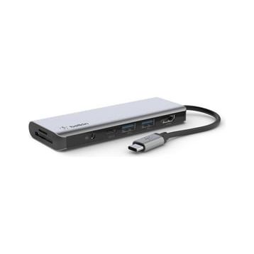 Belkin AVC009BTSGY USB-C’den 7 in 1 Adaptör