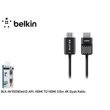 Belkin BLK-AV10090EB12-APL 3.6 mt HDMI Kablo