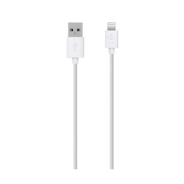 Belkin CAA002BT1MWH 1 m Beyaz Örgülü Lightning Kablosu