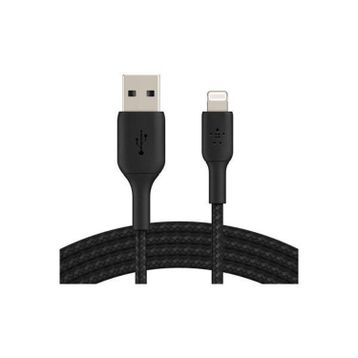 Belkin Caa002bt2mbk Braided Lightning 2 m Siyah Kablo