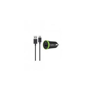 Belkin F7U002BT06-BLK Type-C USB Araç Şarj Cihazı
