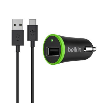 Belkin F7U002BT06-BLK Type-C USB Araç Şarj Cihazı