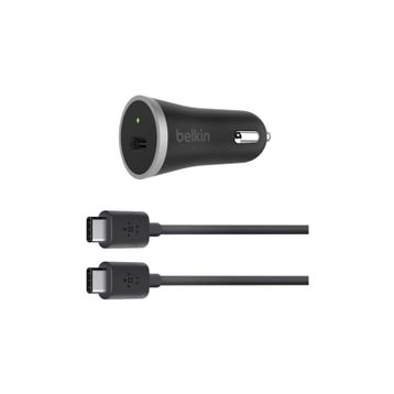 Belkin F7U002BT06-BLK Type-C USB Araç Şarj Cihazı
