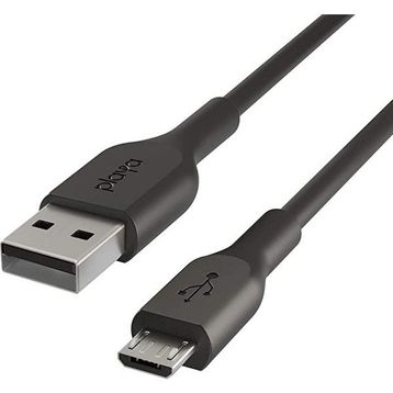 Belkin PMBK2005BT1MPBB Playa Siyah 1 mt Micro USB Kablo