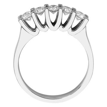 Bella Gloria AL15011 0.75Ct Pırlanta Beştaş Alyans