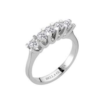 Bella Gloria AL15011 0.75Ct Pırlanta Beştaş Alyans