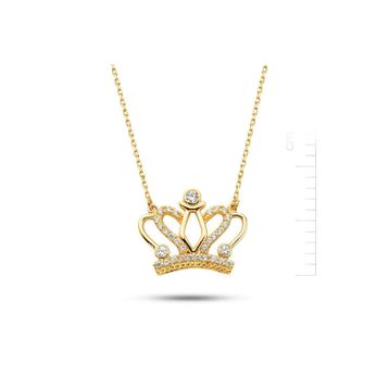 Bella Gloria GPY0041 Altın Kaplamalı Mavi Topaz Tektaş Pırlanta Yüzük