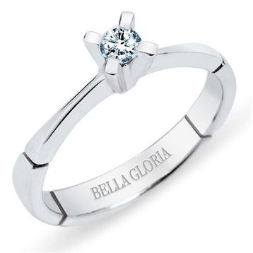 Bella Gloria SL00T13 Tektaş Pırlanta Yüzük