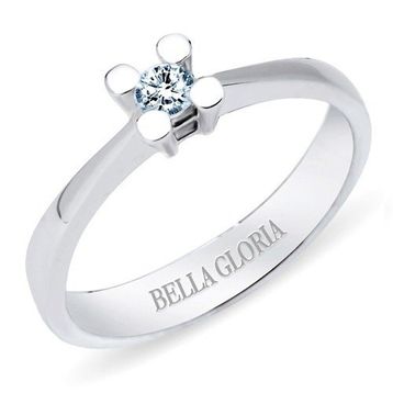 Bella Gloria SL00T38 Tektaş Pırlanta Yüzük