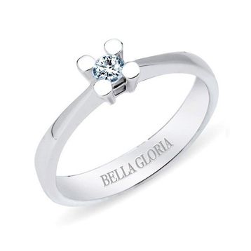 Bella Gloria SL00T38 Tektaş Pırlanta Yüzük