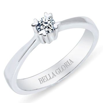 Bella Gloria SL00T39 Tektaş Pırlanta Yüzük
