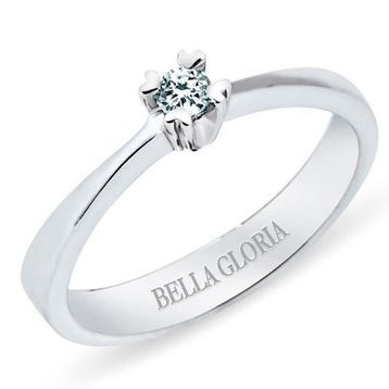 Bella Gloria SL00T46 Tektaş Pırlanta Yüzük