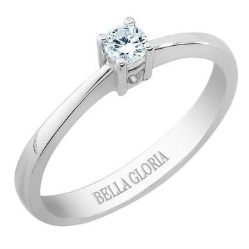 Bella Gloria SLTK984 Tektaş Pırlanta Yüzük