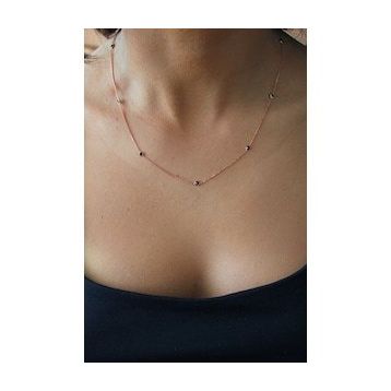 Bella Gloria TGK0404 Pembe Kadın Kolye