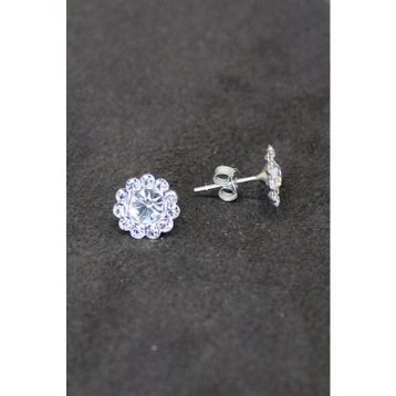 Bella Gloria TGP0131 Gül Modeli Gümüş Küpe