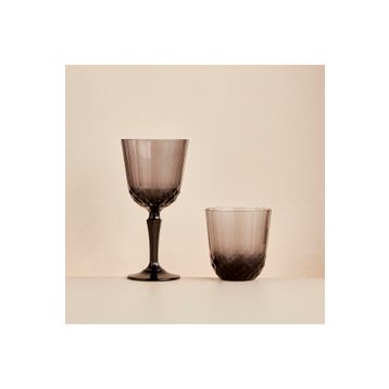 Bella Maison Colore 12'li Antrasit Kesme Bardak-Kadeh Set