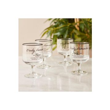 Bella Maison Daily Reminder 4'lü Cup Set
