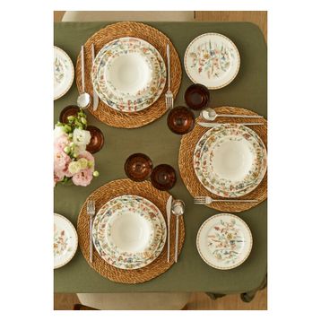 Bella Maison Flores 24 Parça 6 Kişilik Yemek Takımı