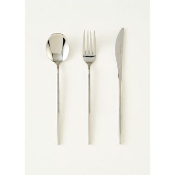 Bella Maison Siena 18 Parça Gümüş Yemek Çatal Kaşık Bıçak Seti