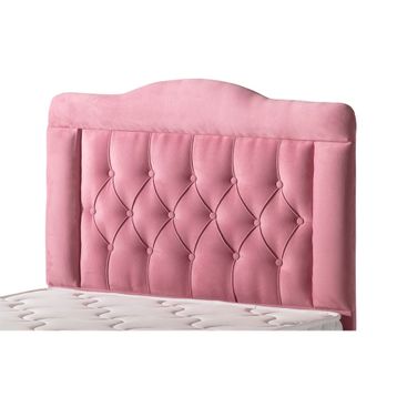 Belletto 120 cm Pembe Tek Kişilik Vogue Lüx Kumaş Başlık