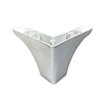 Bellona Ilgaz 10 cm Beyaz Çekyat Koltuk Mobilya Ayağı