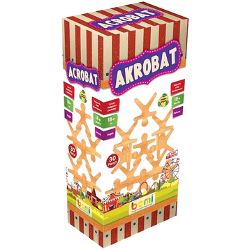 Bemi Eğitici Oyun Ahşap Akrobat Oyunu