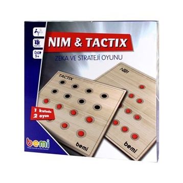 Bemi Nim Tactix Ahşap Tabla ve Boncuklar