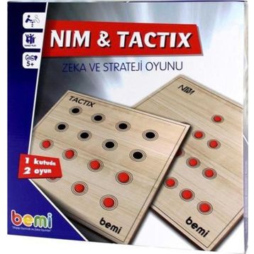 Bemi Nim Tactix Ahşap Tabla ve Boncuklar