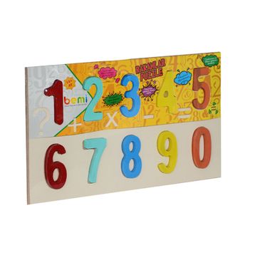 Bemi Toys Ahşap Rakamlar Puzzle