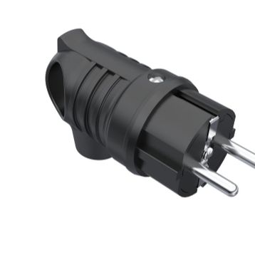 Bemis 1/16A 220V IP44 Eğik Kulplu Fiş