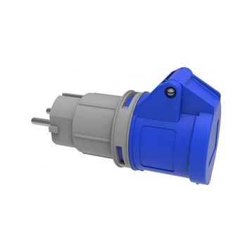 Bemis BKT-0106-2000 IP54 Karavan Tipi 1/16A Fiş 3/16A Adaptör Priz