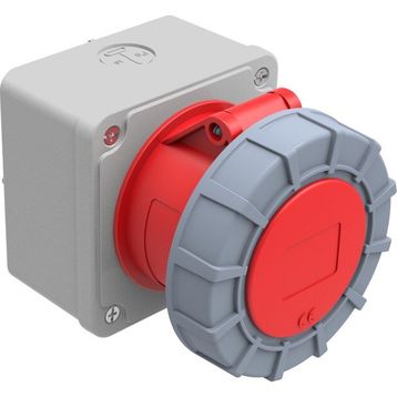 Bemis CEE Norm 5x16A Düz Duvar Prizi
