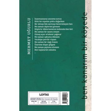 Ben Kanarım Bir Köşede Loras Kitap