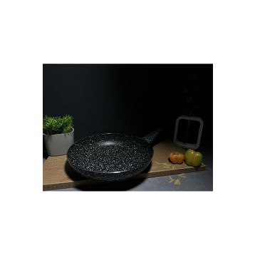 Bena Life 26 cm Siyah Yanmaz Yapışmaz Granit Tava