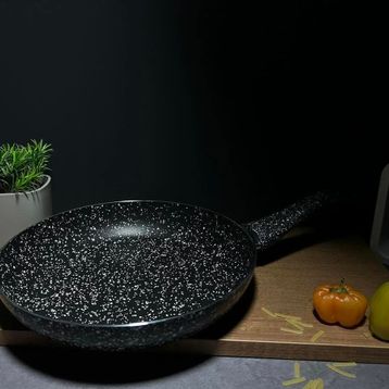 Bena Life 26 cm Siyah Yanmaz Yapışmaz Granit Tava