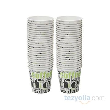 Bencup 50 Adet 7 oz Karton Bardak