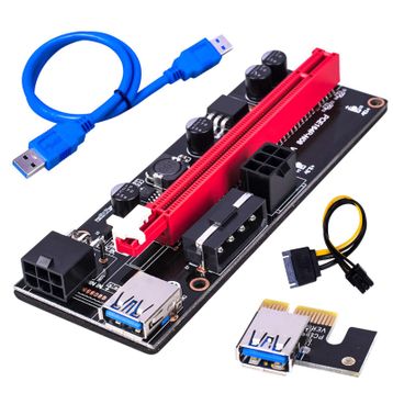 Benedict PCI-E Riser 009S 16X Extender PCI-E Riser USB 3.0 Grafik Kablo Adaptör Kartı