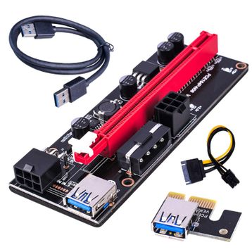 Benedict PCI-E Riser 009S 16X Extender PCI-E Riser USB 3.0 Grafik Kablo Adaptör Kartı